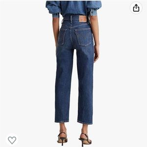 Levi’s Ribcage Straight Ankle Jeans in Pick a Draw